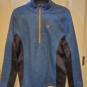 Spyder core Men's 1/4 zip Thermal Waffle